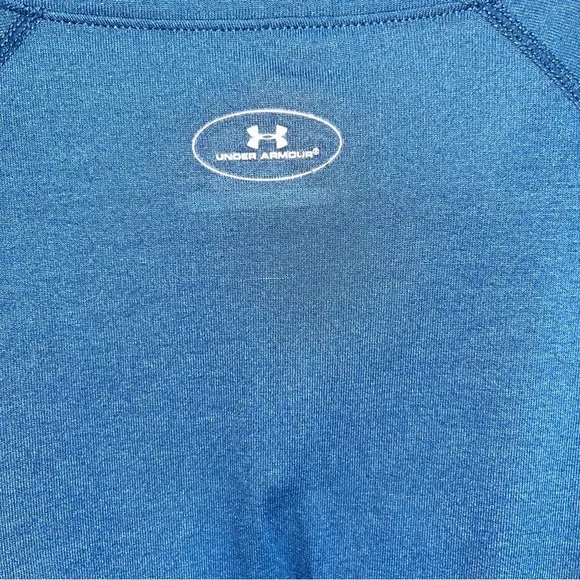 Under Armor Blue V Neck Tee - Picture 6 of 6